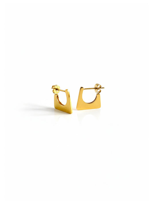 Minimalist Square Drop Earrings